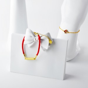 Nieuw 4 Peach Blossoms Hollow A White Shell Peach Blossom Accessoires Armband