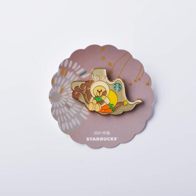 Aangepaste imitatie Email Comic Image Logo Badge, gratis voorbeeldkosten, geschikt voor verzameling, Gold Metal Badge Charms, Pin, Soft Email