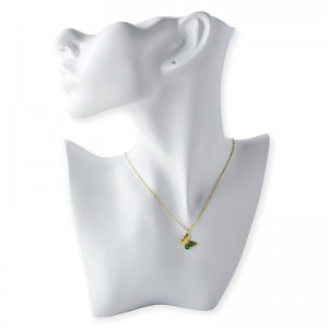 Vlinderpaal steen hanger ketting 45 5 cm