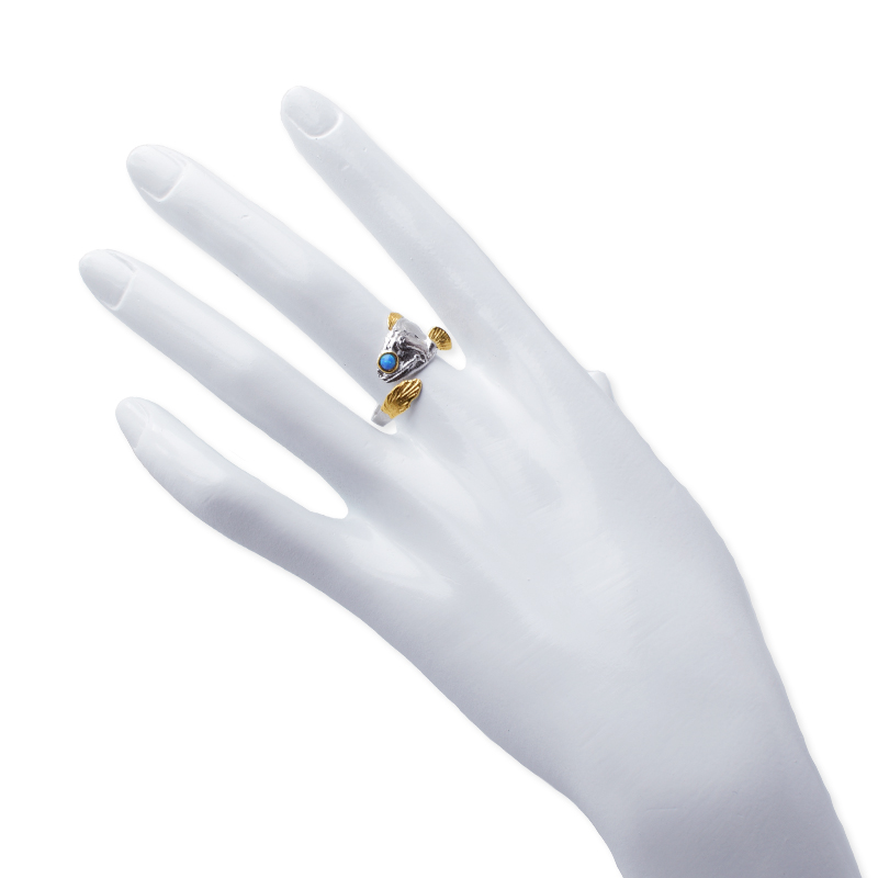 Hongde gepolijst type ring