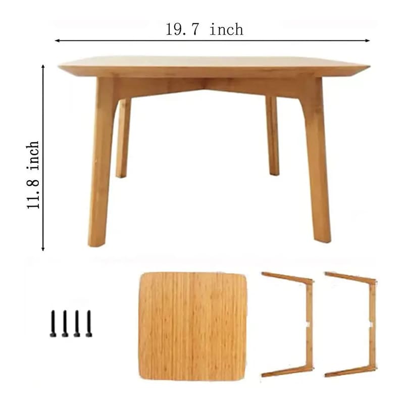Bamboe -messie bamboe tafel