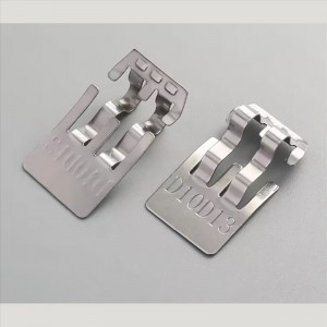 Metaal Stempelen Delen Koper Staal Elektrisch Elektrisch Elektronisch Contactbatterijcontactscherf