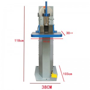 JR-S400 Groot platform Elektrische verticale hoeksnijmachine Ronde hoeksnijder