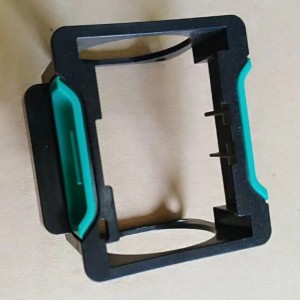 Tweekleurige kunststof onderdelen