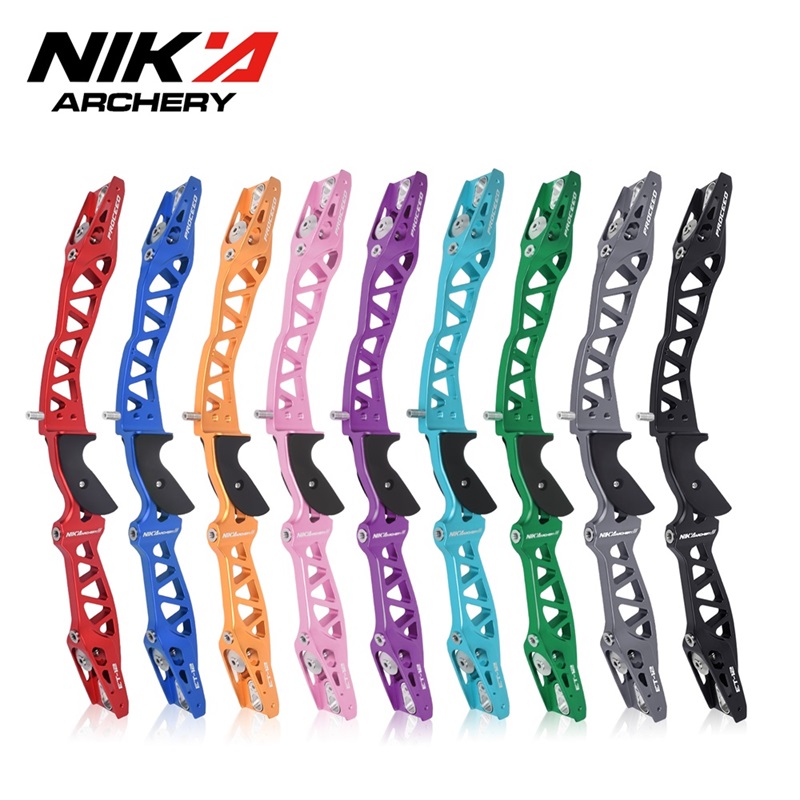 Nika boogschieten ET-12 ILF Recurve Risernieuwe kleuren voor boogschutters