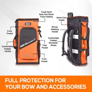 230003 Boogschietrugzak voor recurveboogschutters