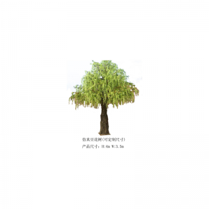 Simulatie van bonenbloem en appelboom(aanpasbaar)