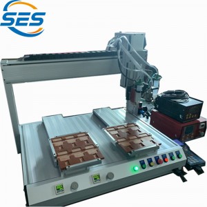 Dubbele-Dispenser voor printplaat met hoofdjetventiel