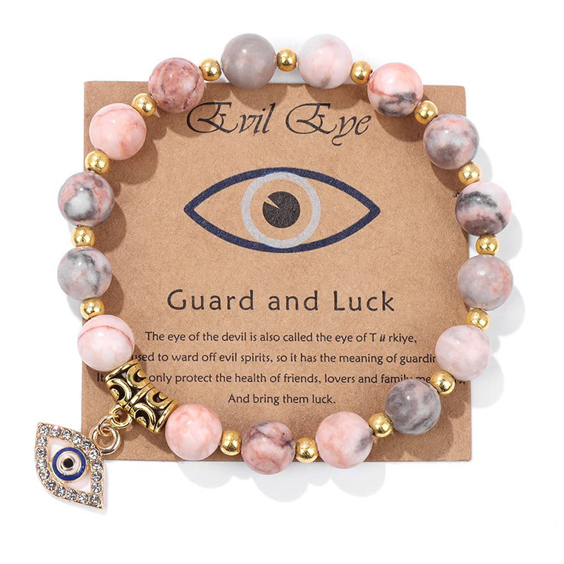 Hongde Duivel\'s Eye Guardian Armband Natuursteen Armband