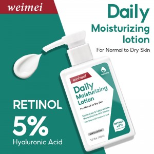 Dagelijkse vochtinbrengende lotion