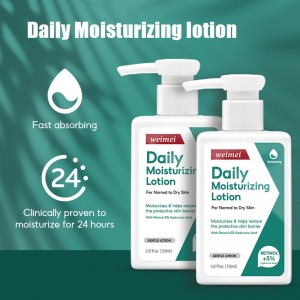 Dagelijkse vochtinbrengende lotion