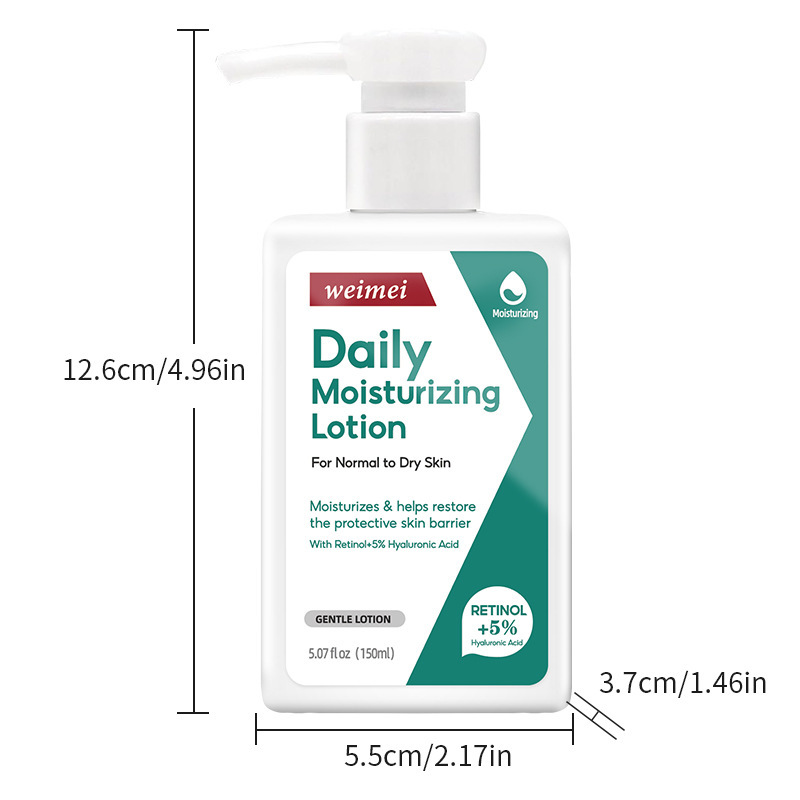 Dagelijkse vochtinbrengende lotion