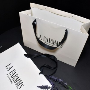 Elegante krafttas met linthandvat