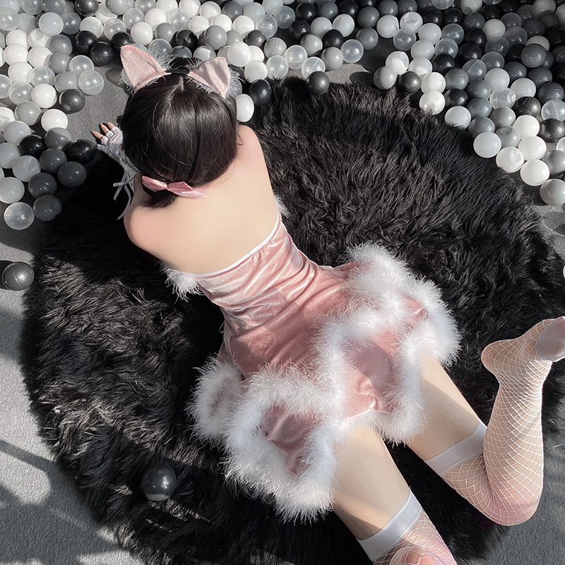 Cosplay onschuldig - Kijkend jurken, pyjama's van de camisole, sexy meid -kostuums, uniformen, internet - Bunny Bunny Girl -outfits met een high - eindgevoel 78 Prijs:$239.99