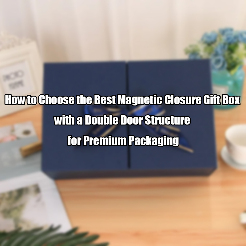 Hoe u de beste geschenkdoos met magnetische sluiting kiest met een dubbele deurstructuur voor premium verpakking