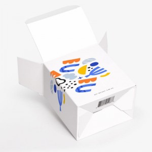 Levendige abstracte geschenkdoos