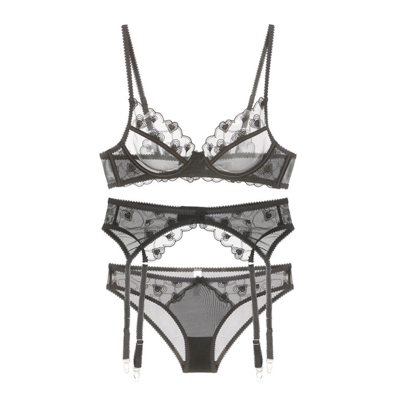 Sexy lingerie. Ultra - Dunne transparante mesh borduurwerk kanten lingerie. Voor groot - Busted Women, het laat de buste kleiner lijken, voorkomt dat ze doorzakken en oplevert. Bra.w878 Prijs:$179.99