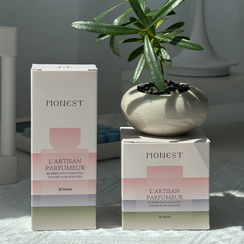 Pastel elegantie parfumdoos