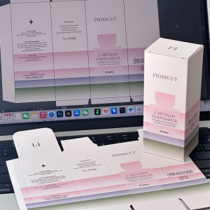 Pastel elegantie parfumdoos