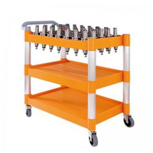 Groen gereedschap kar