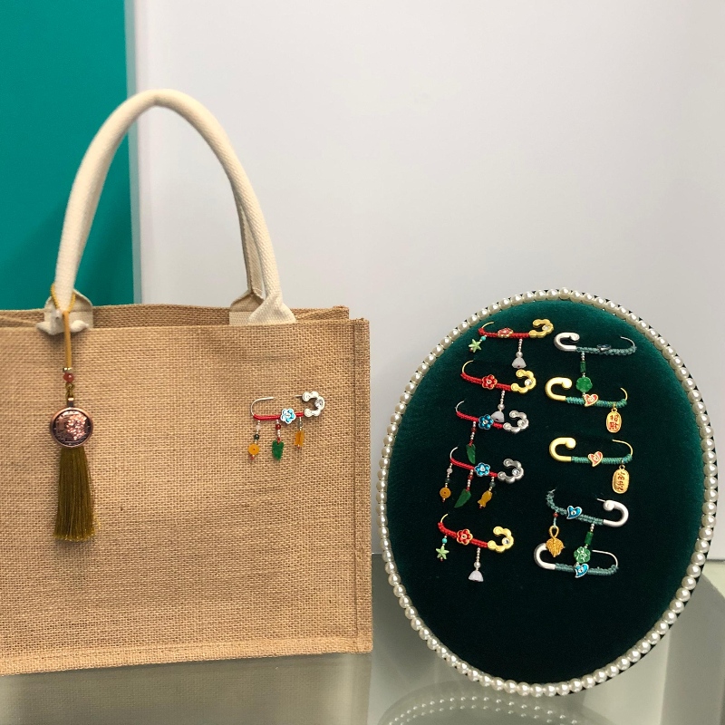 Chinese-stijl gelukkige broche