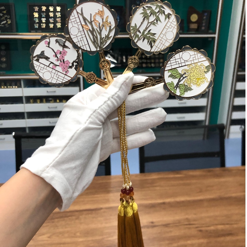 Fan-Gevormde bladwijzer