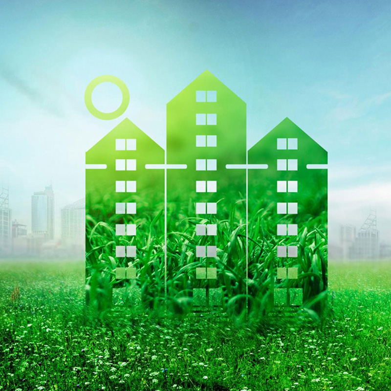 Groene bouwmaterialen in de rij; Eco-Vriendelijke randje banding winst populair