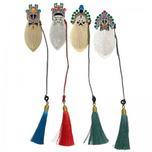 Chinese opera masker bladwijzer