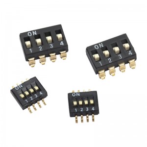 Dip Switch DSHS-04-Sgt, ​​signaalontvangstmodule voor automotive automatiseringsapparatuur