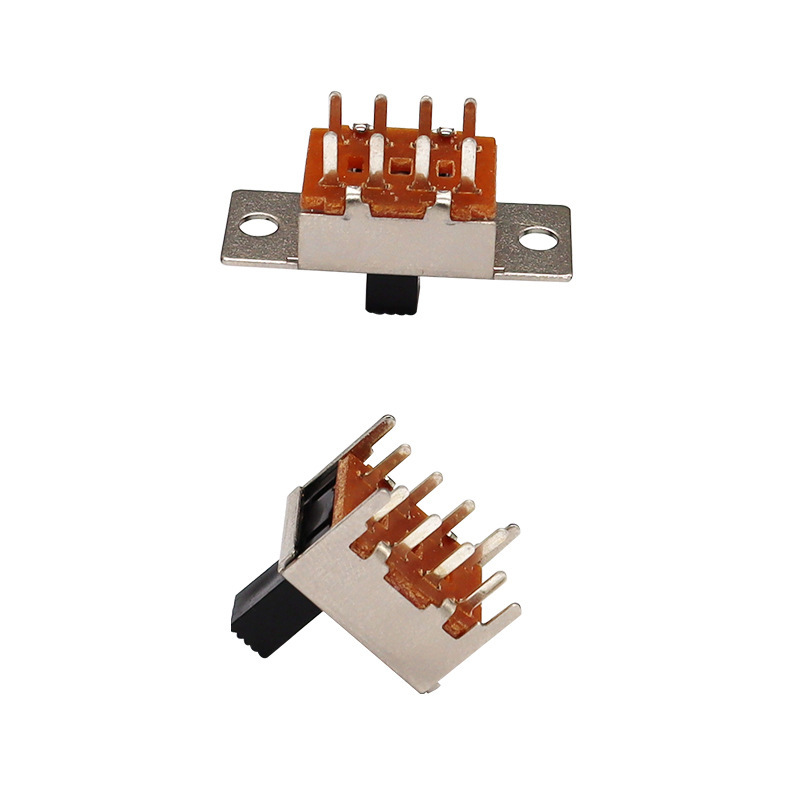 Schuifschakelaar SS23H25 speelgoed, elektrische apparaten, hoofdtelefoons, audioapparatuur, schuifschakelaar, hoge stroom, verticale schuifschakelaar