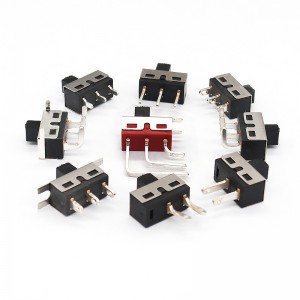 Slide Switch SS12D10 Elektronisch speelgoed Glijdende schakelaar 2-Positie 3-pin single-Stage Band Switch