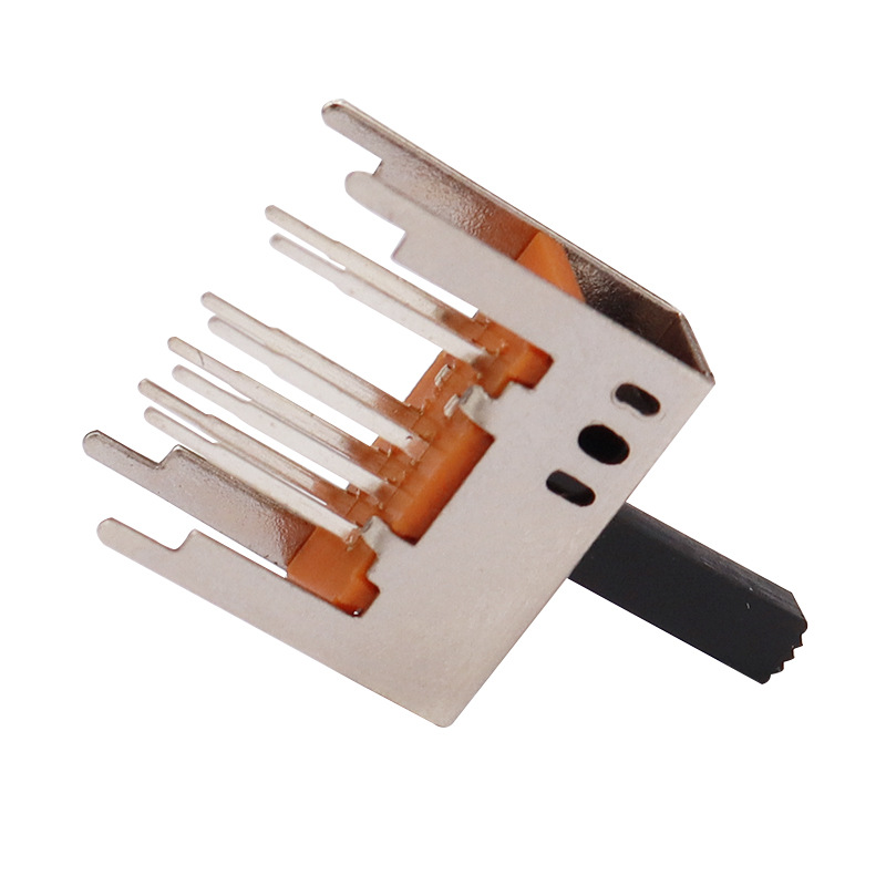 Slide Switch SS23D03, dubbel-rij acht-Pin drie-Positie, duwschakelaar Aangepaste micro -schuifschakelaar voor home -apparaten