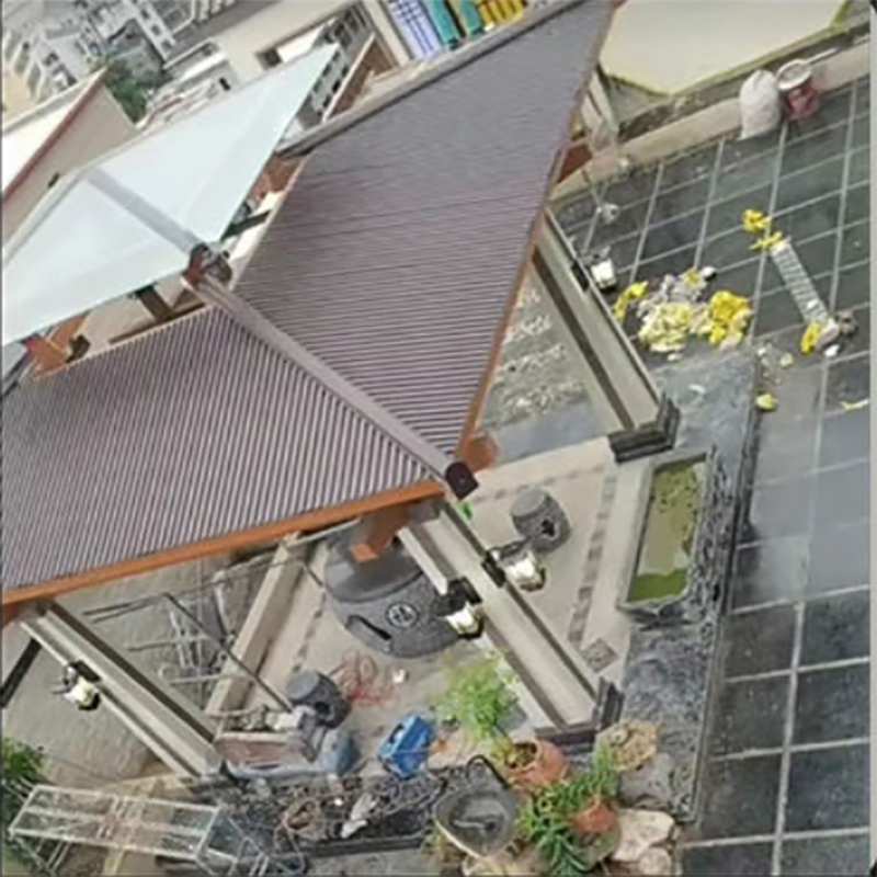 Aluminium panelen voor het dak van de grote muur-gevormd ontwerp met warmte -isolatie -eigenschappen