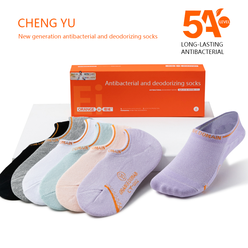 Vier seizoenen vrouwen onzichtbare sokken