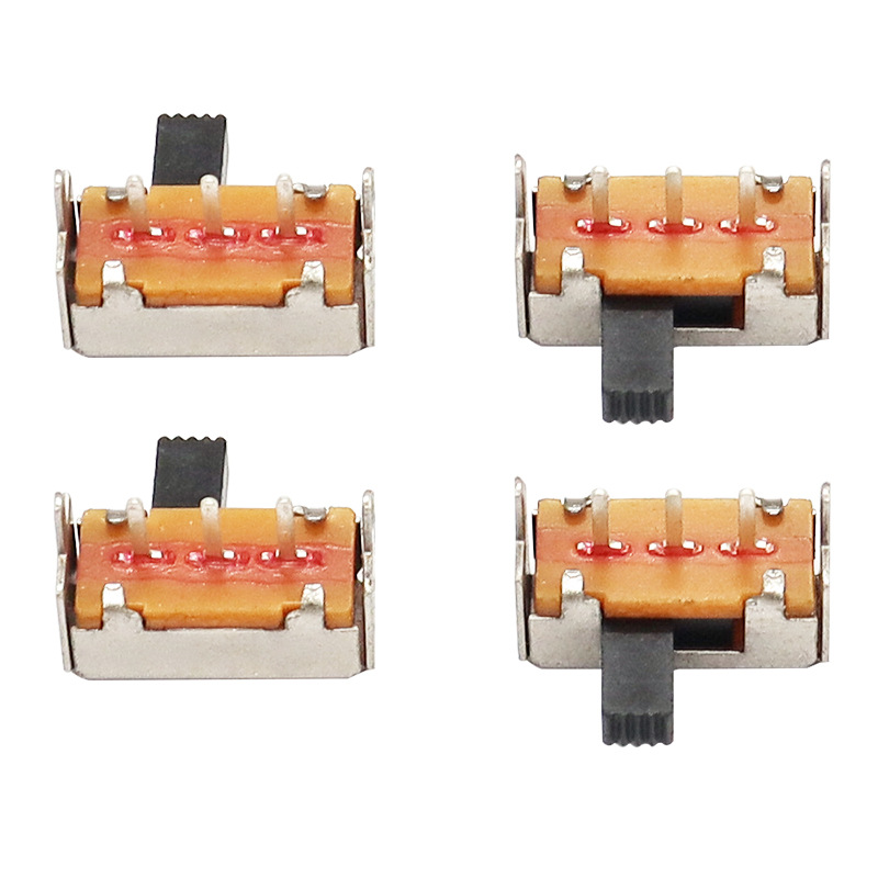Sk12F14 -zijde schuifschakelaar-Trek horizontale schakelaar, plafondlampzijde-trek de schuifschakelaar, single-Rij 3-Pin verticale schuifschakelaar