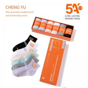 Vier seizoenen vrouwelijke sokken