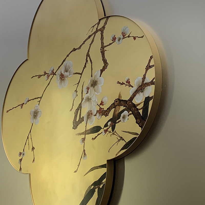 Zotye roestvrijstalen goud geëlektroplateerd Chinees-Stegen met roestvrijstalen decoratieve items met stijl