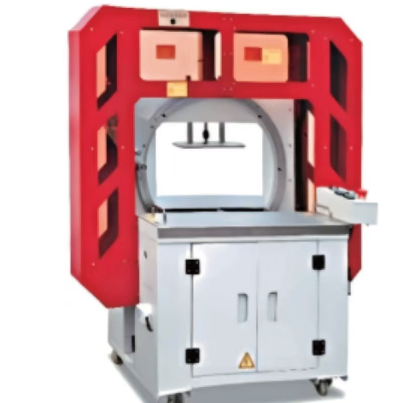 Verticale type cirkelvormige doos afdichtmachine