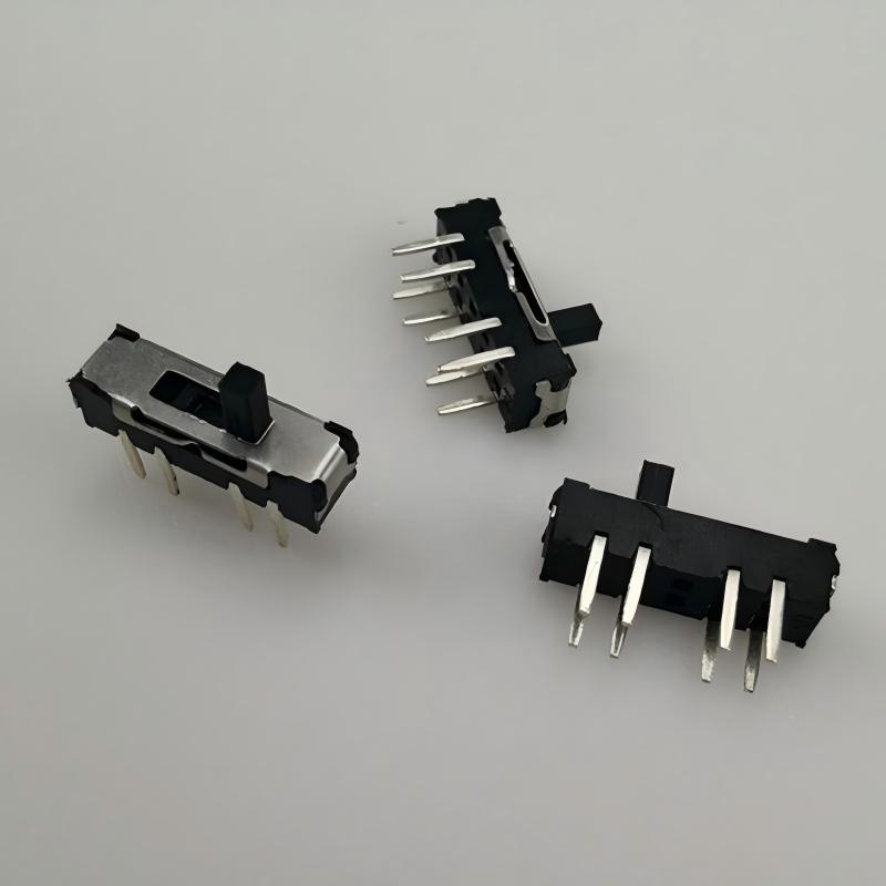 schuifschakelaar MSS-23D19 acht-horizontaal vastzetten/verticale schakelaar vastgezet/pinloze drie-positie