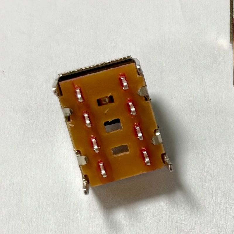 schuifschakelaar SS23F06 3-positie, 10-pin-ontwerp voor LED-verlichting -- Dongguan-fabriek direct