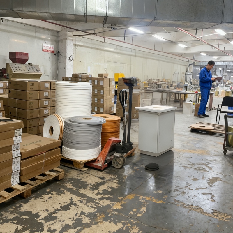 Aangepaste maat en kleur van PVC Furniture Edge Banding