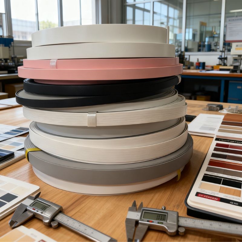 PVC Furniture Edge Banding Matte/Glanzende oppervlaktebehandeling